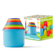 Rainbow Stacking Cups