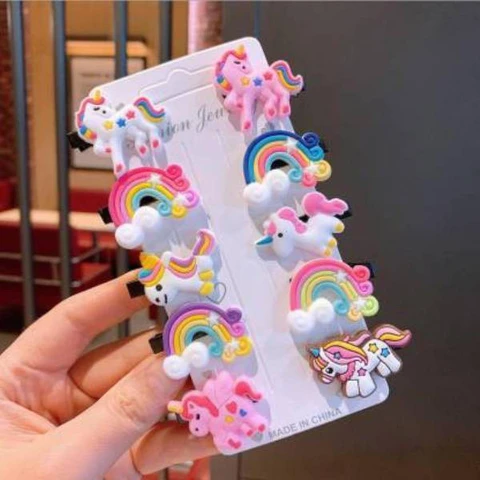 Unicorn Hair Accessories Set